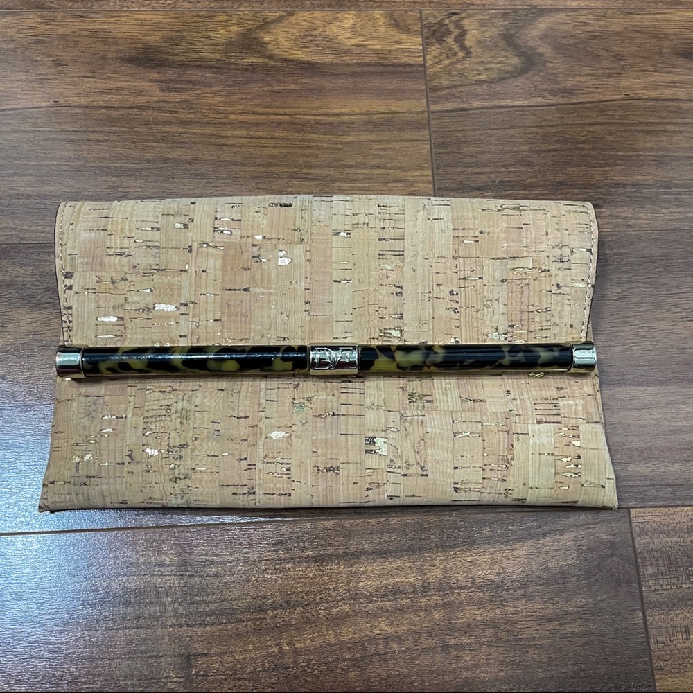 DVF Cork Clutch Wallet